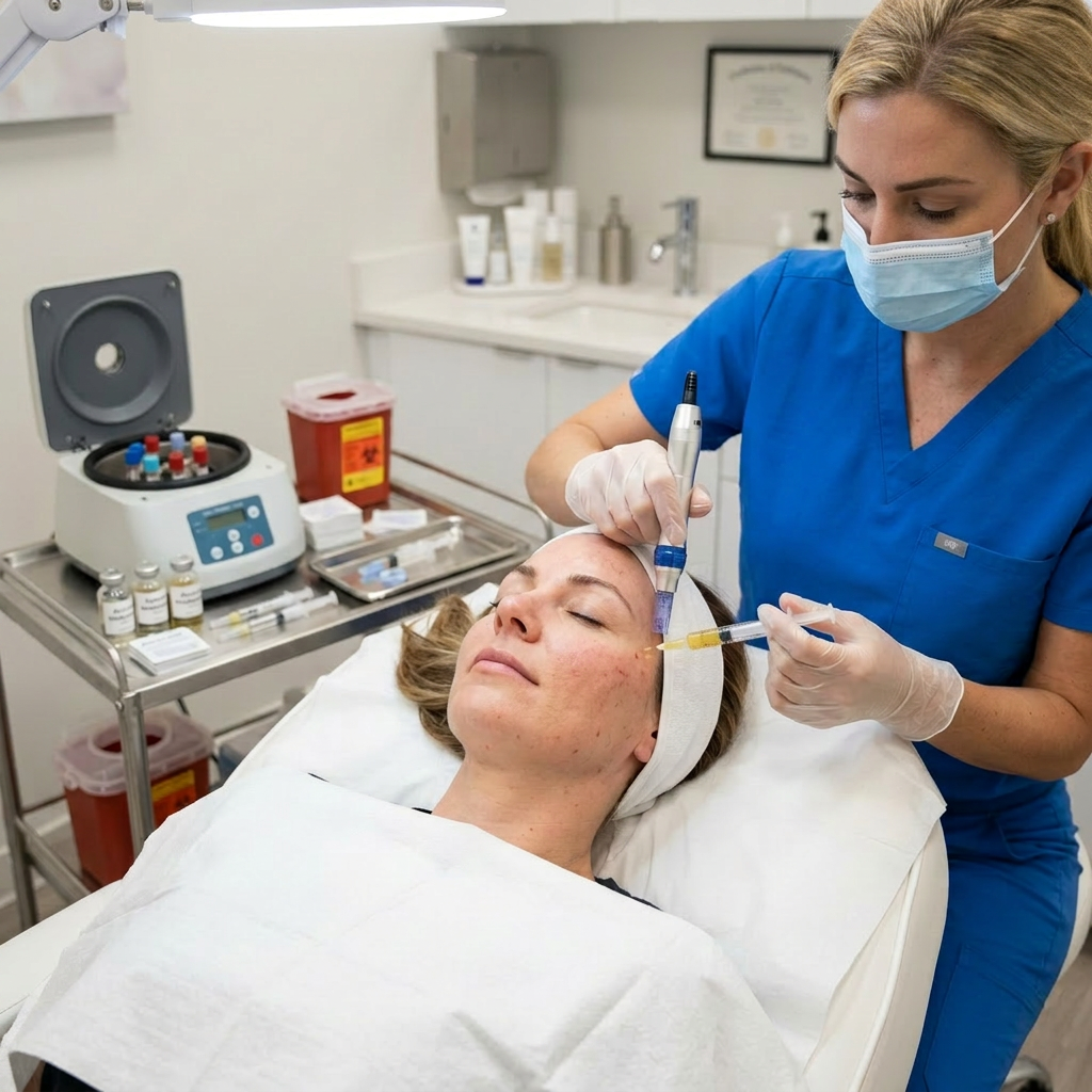 PRP treatment Mississauga procedure at Aura Cosmetic Injectables